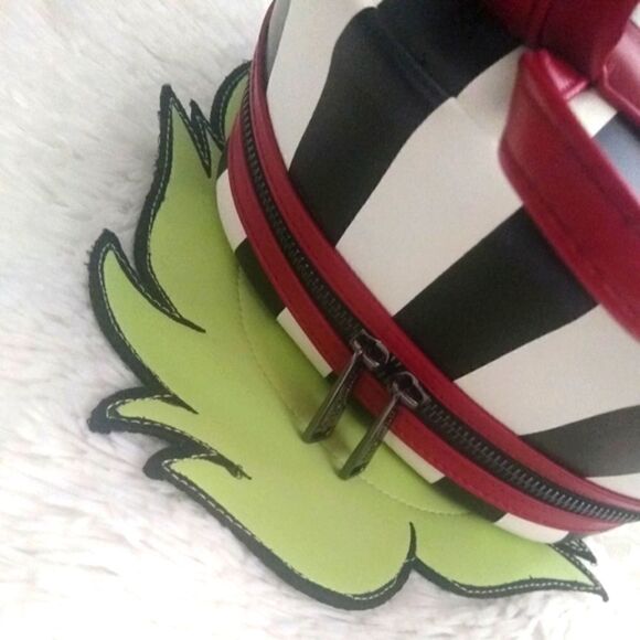 Loungefly Beetlejuice Handbook for the Recently Deceased  Mini Backpack - Picture 5 of 12